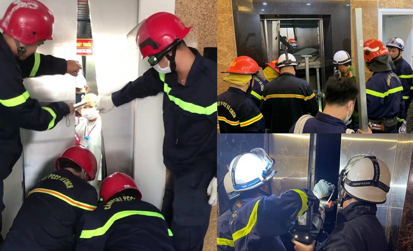 Quy trình cứu hộ thang máy