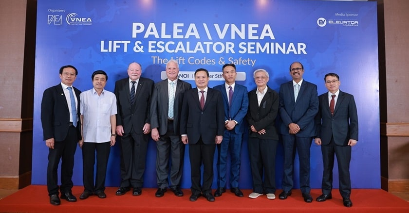 VNEA officially joins the Pacific Asia Lift and Escalator Association